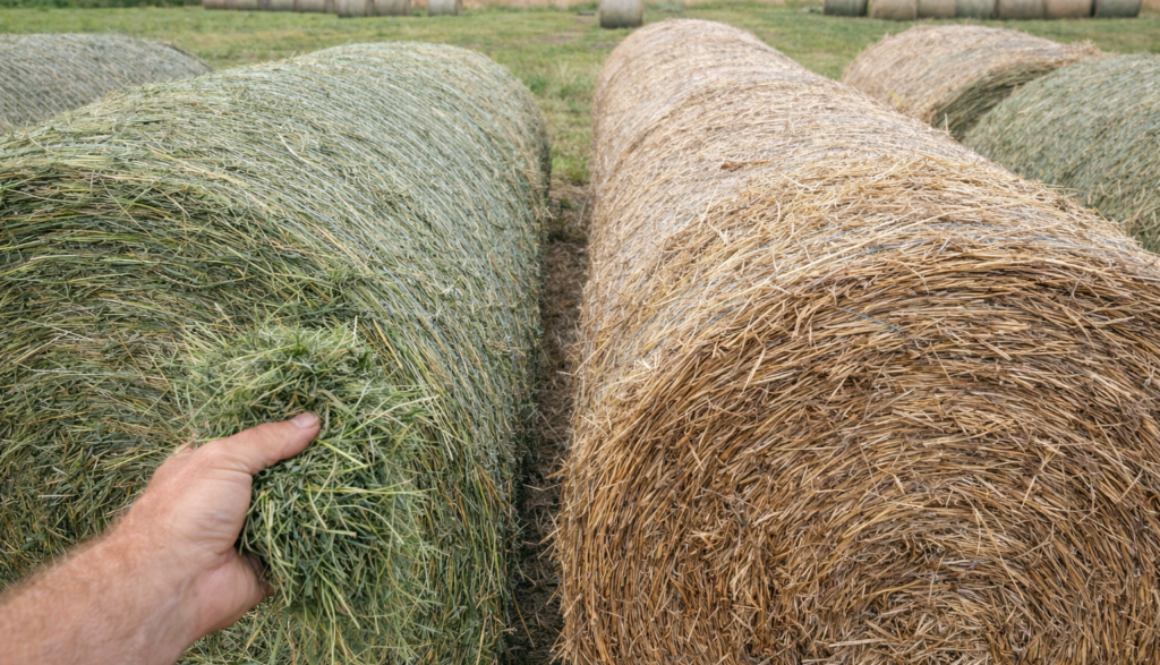 Why Hay Quality Can Vary from Bale to Bale in the Same Field