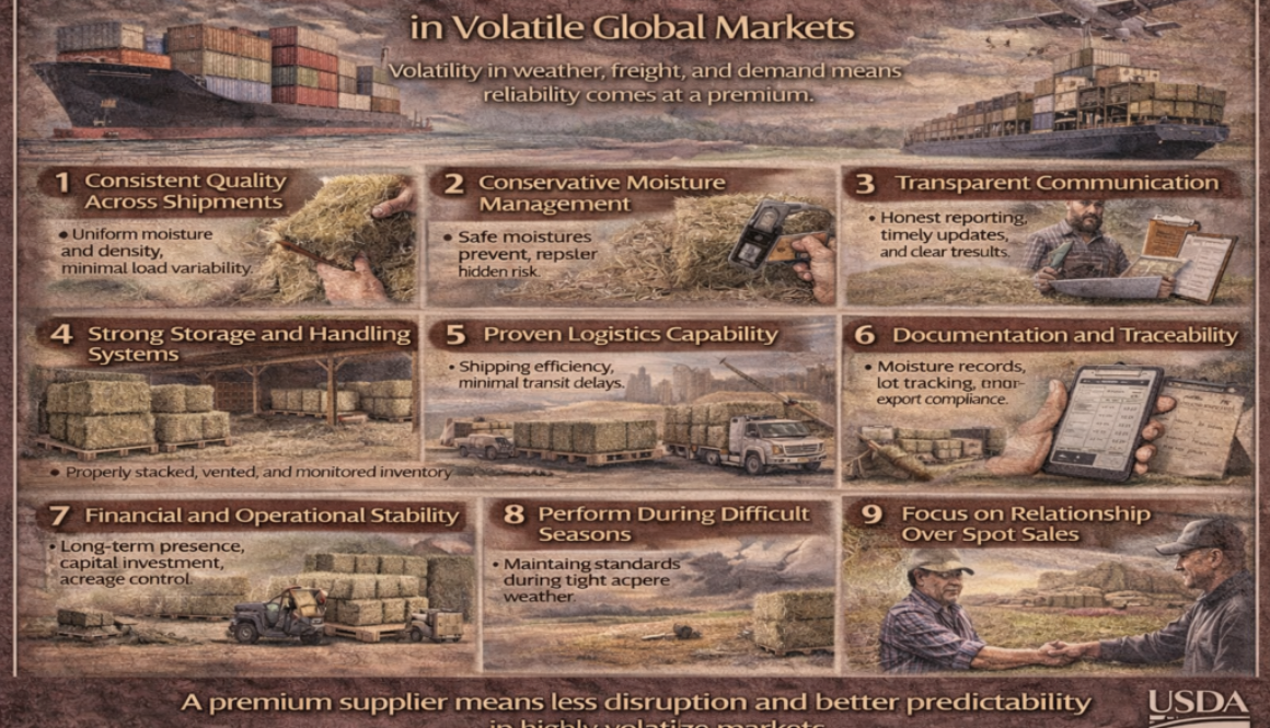 What Makes a Hay Supplier Reliable in Volatile Global Markets