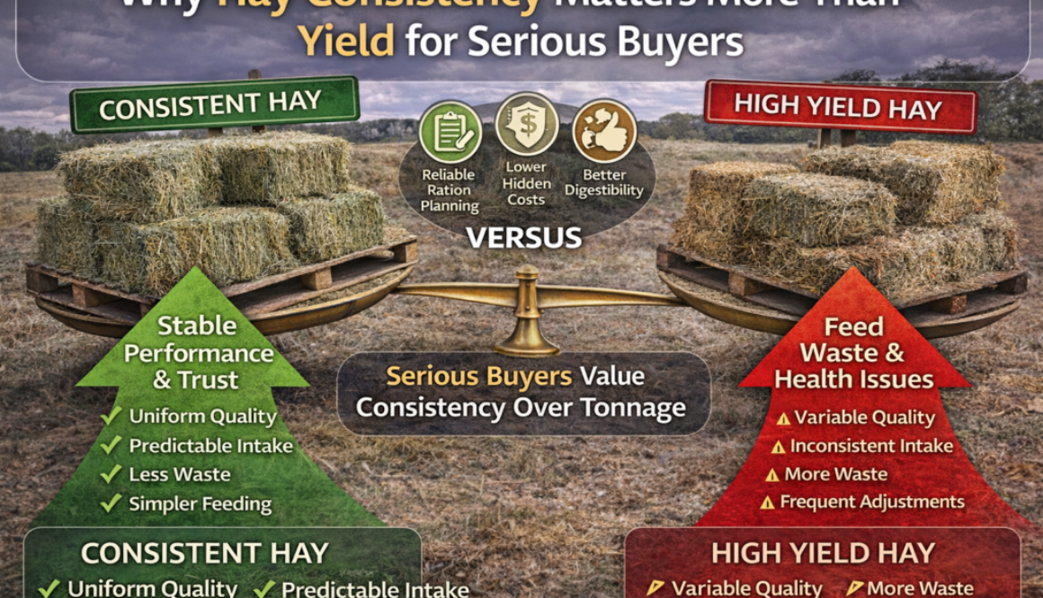 Why Hay Consistency Matters More Than Yield for Serious Buyers.